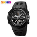 SKMEI 1655 Outdoor Sports Men's Electronic Watch Dual Display Multi functional Waterproof Student Exploration Watch. 