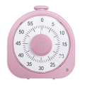Visual Timer 60-Minutes Super Countdown Visual Timer Suitable for Children Adult Mechanical Easy to Use (Blue). 