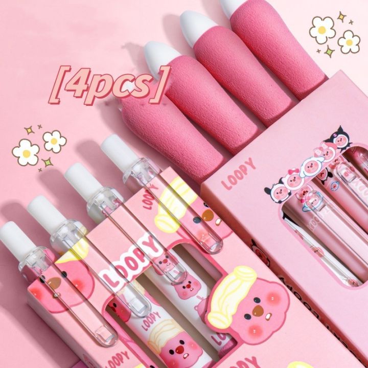 %E3%80%90ZOSR%E3%80%914%20Pieces/set%20Cute%20Pink%20Loopy%20Peripheral%200.5mm%20Press%20Pen%20Loopy%20Sponge%20Fat%20Pen%20Ins%20High%20Beauty%20Student%20Stationery%20Supplies%20-%20Image%203