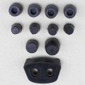 11Pcs Car Door Dampers Buffer Pad Bump Stop Shock Rubber for Mitsubishi Pajero Montero V31 V32 V33 V43 V45 V73 V77. 