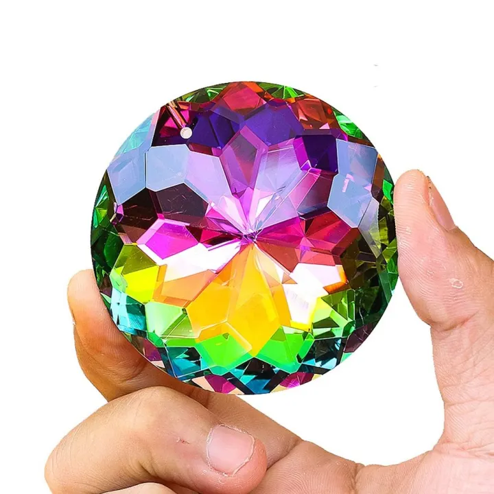 Glass%20Chandelier%2060MM%20Mandala%20Suncatcher%20Clear%20DIY%20Crafts%20Mandala%20Pendant%20Flower%20Faceted%20Round%20Prisms%20Wedding%20Decorations%20-%20Image%209