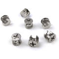 75 Pcs Furniture Connecting Cam Lock Fittings, Furniture Connecting Fastener Cabinet Connectors Hardware Bolts. 