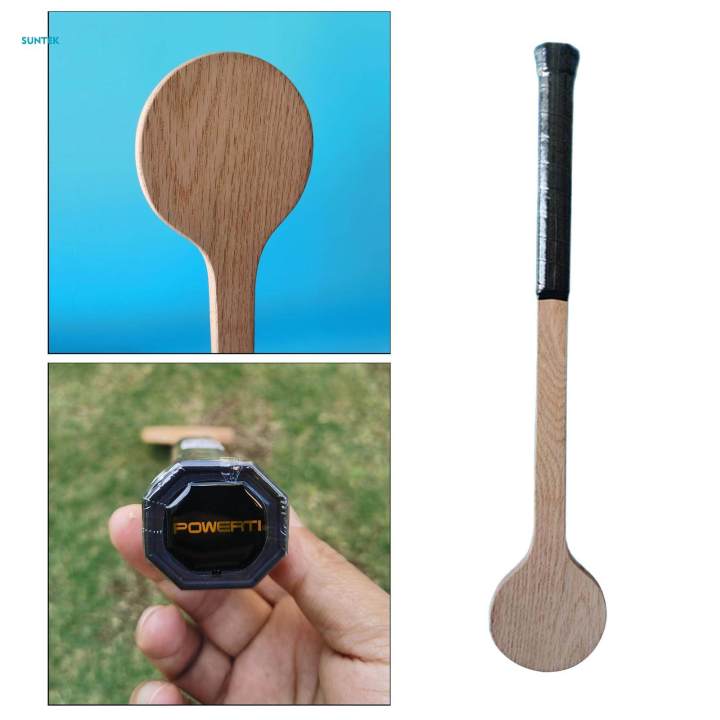 Wood Tennis Sweet Pointer Spoon Tennis Mid Sweet Point Racket Anti-slip Grip