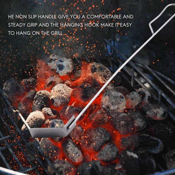 Stainless%20Steel%20Charcoal%20Ash%20Rake%20BBQ%20Ash%20Tool%20Rake%20Poker%20Silver%20-%20Image%208