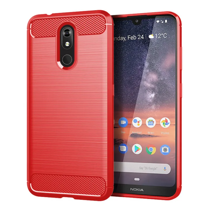 lthmy%20for%20Nokia%203.2%20Case%20Carbon%20Fiber%20TPU%20Soft%20Silicone%20Back%20Cover%20Armor%20Phone%20Case%20Casing%20-%20Image%204