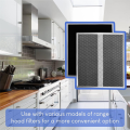 HPF36 Charcoal Filter Non-Ducted Charcoal Filter,Grease Filters Type XC for S97020466 Range Hood Filter Replacement Parts Accessories 2Piece. 