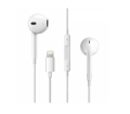iPhone Hands free Earphones White - 3.5mm Hands free With Mic copy. 