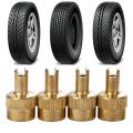 Parts Bike Truck Anti-theft Tire Valve Stem Caps Wheel Tires Valves Valve Core Remover Wheel Caps Slotted Valve Cap. 