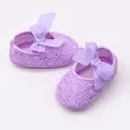 Lace Flower Bows Baby Shoes Cute Floral Cotton Anti Slip Newborn First Walkers Soft Sole Princess Baby Girl Shoes. 