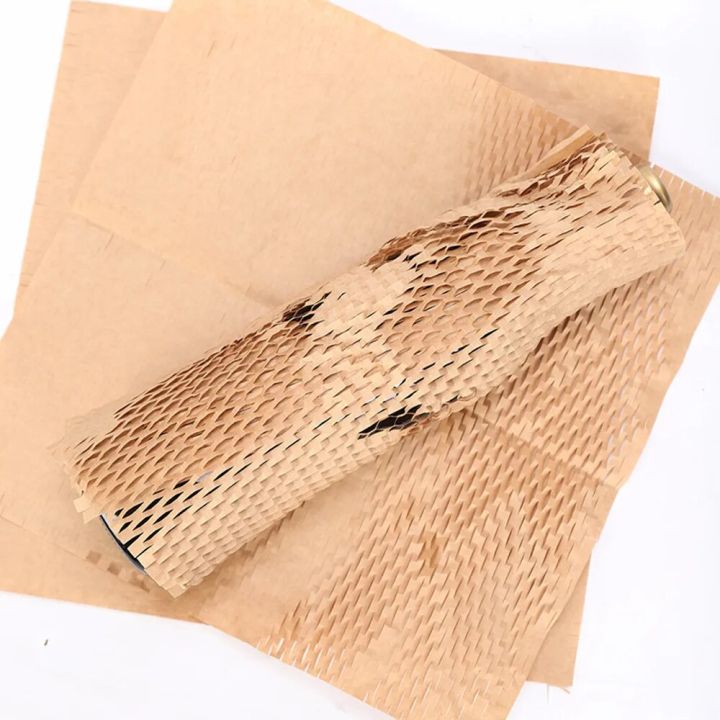 Mengshan2025 New bubble wrap Honeycomb Packing Paper Wrap Sustainable Alternative to Bubble Wrap Eco Friendly Packing Protective Paper for Moving