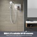 5.5KW non water tank heater 220V instant heating water heater LED number. 