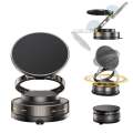 Magnetic Phone Holder MagSafe Compatible | Vacuum Suction Cup 360° Mount Portable Foldable Stand for Car Gym Mirror Desk. 