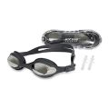 Viva Swimming Focus One piece Mirror Goggle with Double Silicone Strap for Professional Swimmers | Anti fog | UV Protection  (FROM INDIA SAB). 
