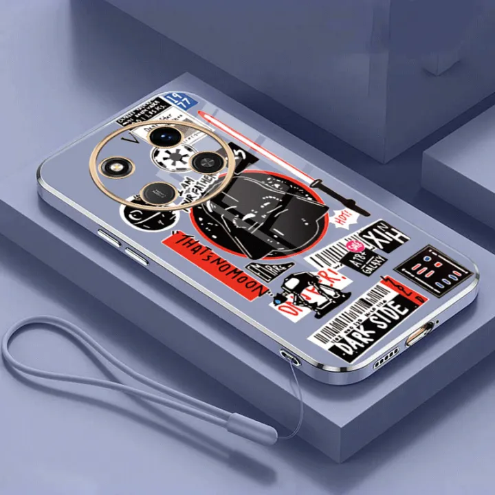 Honor%20X9C%205G%20X9C%20Luxury%20Star%20Wars%20Casing%20Square%20Edges%20Plating%20Back%20TPU%20Soft%20Case%20Cover%20-%20Image%206