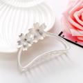 【ALLGOOD】Korean Claws Flower Flower Hairpin Large Size Hollow Bathing Clip Hair Claws Claws Clip Metal Hair Clip Hair Accessories. 