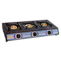 Stainless Steel Gas Cooker - Single / Triple Burner. 