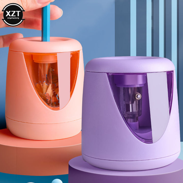 Automatic Electric Pencil Sharpener Multi-function Heavy Usb Mechanical School Primary Students Children Stationery Gift Ne