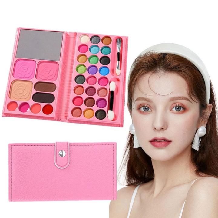 Multi Functional Eyeshadow Palette 33 Color Blush Eyeshadow Shiny Matte Palette Highlighter Palette Cosmetics High-capacity