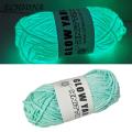 ECHIDNA Crochet Luminous Yarn Soft Hand Knitting Carpet Sweater Hat Thread. 