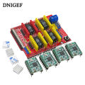 CNC Shield v3 Engraving Machine / 3D Printer / + 4pcs A4988 / 4pcs DRV8825 Stepper Motor Driver for Arduino. 