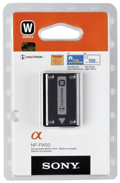 Sony NP-FW50 Npfw50 Np-fw50 Camera Battery For Sony Alpha 7 A7 7r A7r 7s A7s A3000 A5000 A6000 Battery