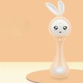 Baby Music Flashing Rattle Toys Rabbit Teether Hand Bells Mobile Infant Stop Weep Tear Rattles Newborn Early Educational Toy 18M. 