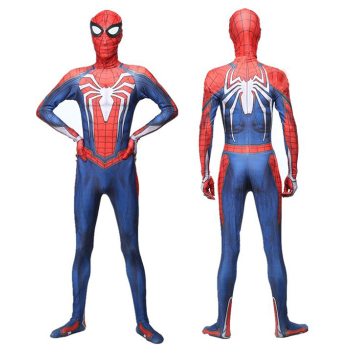 Adult%20Kid%20Long%20Sleeve%20Spiderman%20Slim%20Jumpsuit%20Halloween%20Party%20Cosplay%20Costume%20-%20Image%207