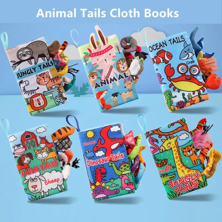 Kids%20Baby%20Cloth%20Book%20Animal%20Tails%20Early%20Learning%20Educational%20Fabric%20Books%20Develop%20Cognize%20Reading%20Puzzle%20Book%20Toys%200-12Monthes%20-%20Image%204