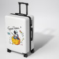 Durable Female Student Accommodation Password Suitcase Male Trendy Leather Suitcaseins. 