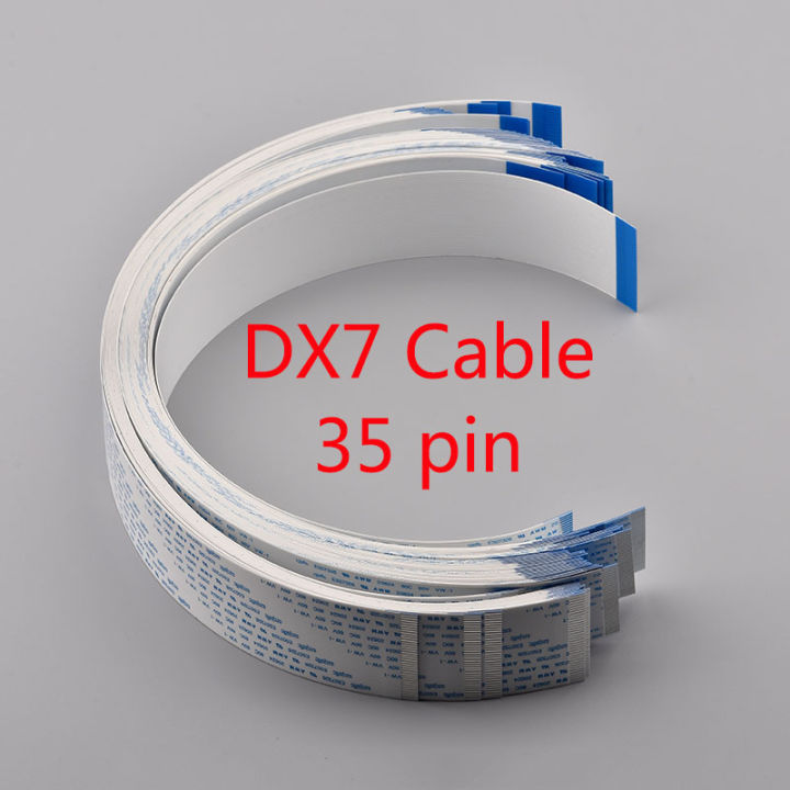 1pc head cable For epson dx7 printhead print head data cable FFC flex flat cable 35 pins for eco solvent printer plotter