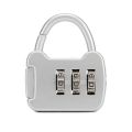 【ALLGOOD】1x Portable 3 Dial Digit Travel Combination Lock Dormitory Cabinet Lock Password Lock Luggage Padlock Backpack Zipper Lock. 