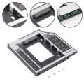 Hard Disk Drive Caddy 9.5mm Universal For CD/DVD-ROM Optical Bay 2nd SATA HDD SSD. 