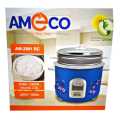 Ameco Rice Cooker with Steamer 1.8LT. 