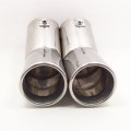 Golf 4 Car Exhaust Tail Pipe Stainless Steel Exhaust Tailpipes Muffler Tips Dual Pipes. 