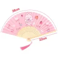【BestGO】1Pc Summer Cute Cartoon Small Folding Hand Fan Children Student Folding Fan Portable. 