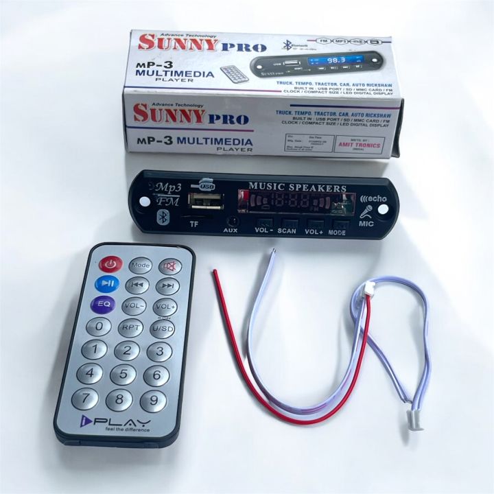 Sunny%20Pro%20MP3%20Module%20USB%20Car%20Audio%20Kit%20Multimedia%20Player%20Bluetooth%20Receiver%20MP3%20Player%20Decoder%20-%20Image%203