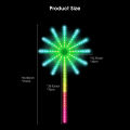 Auoyo  Firework LED Strip Lights Dream Color Lamp Christmas Lights RGB Strip Lights Smart Flexible LED Firework Lights Music Sound Sync Lights with APP Remote Control USB Powered. 