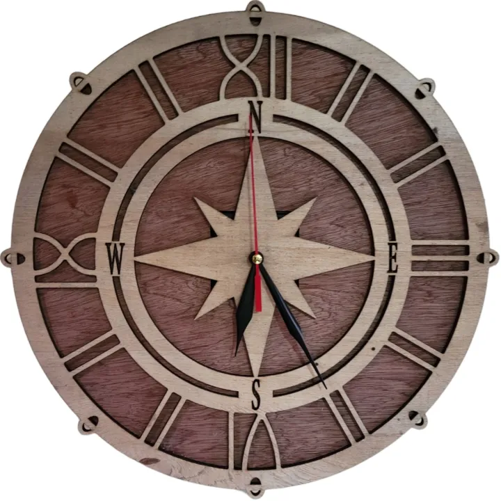 Wall%20Clock%2012%20inch%20Wooden%20Design%20-%20Image%202