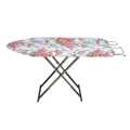 Folding and Adjustable Height Ironing Board Table. 