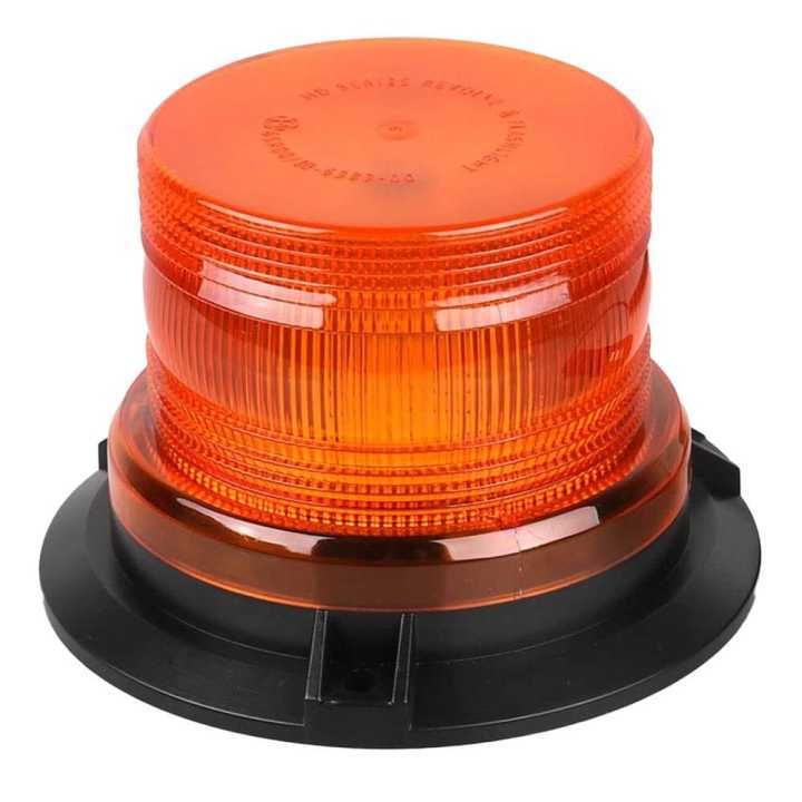 LED Emergency Warning Strobe Lights 360° Rotation Car Beacon Light 12v/24v Flashing Beacon Red Color