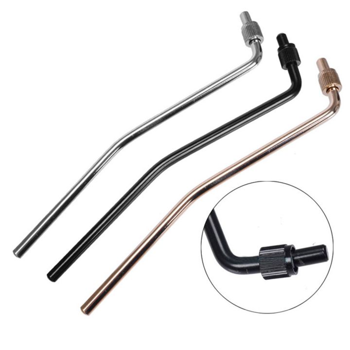 6mm Metal Tremolo Arm Whammy Bar Push In Style With Screw On Collar For Floyd Rose Tremolo Guitar Bridge Replacement