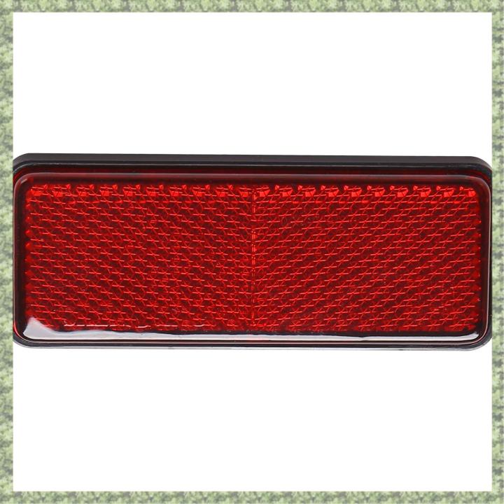 Ktteay Red Light Rear Motorbike Quad Scooter Bike Reflector Number ...