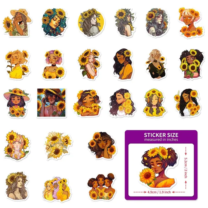 20pieces%20Sunflower%20Girls%20Stickers%20Yellow%20Sunflower%20Stickers%20for%20Decorations%20Decals%20Books%20Laptop%20Scrapbook%20Journal%20Kids%20Girls%20Boys%20Wall%20Graffiti%20Stickers%20-%20Image%204