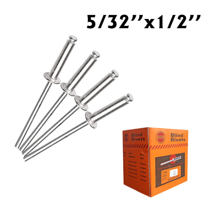 Pop Rivet 5/32 x 1/2 1000Pcs/ Rivet