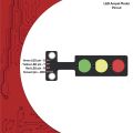 5x LED Traffic Light Creative DIY Mini Traffic Light 3.3-5V Compatible with for Arduino. 