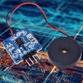 2PCS Piezoelectric Vibration Tapping Sensor Module. 