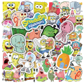 20/40/60PCS of SpongeBob Stickers Stickers for Laptop Luggage Skateboard kids. 