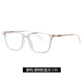 【Borro】2020 men and women TR90 anti-blue light mirror literary fashion computer glasses 6912 full frame metal flat mirror. 