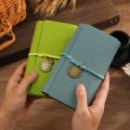 Retro Style A6 Sticker Book Reusable Flipped Design Flipped Notebook 6-Hole Traveler Notebook Travel. 