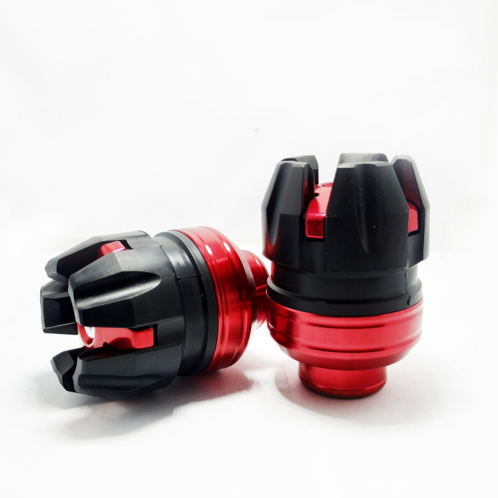 Bike Cones red 2 pcs (axle nut) modification (red)